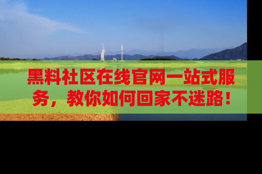黑料社区在线官网一站式服务，教你如何回家不迷路！