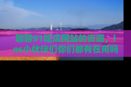 聊聊91吃瓜网站的资源，ios小伙伴们你们都有在用吗？