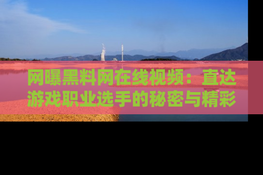 网曝黑料网在线视频：直达游戏职业选手的秘密与精彩动漫片段！