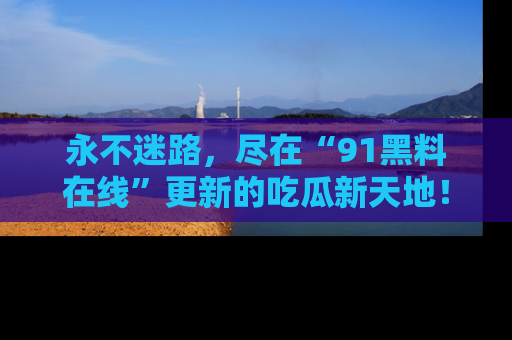 永不迷路,尽在“91黑料在线”更新的吃瓜新天地!